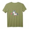 Einhorn auf Skateboard Herz Jungen Mädchen Geschenk - Buntes Einhorn T-Shirt für Kinder, Teenager & Erwachsene als Geburtstags- oder Weihnachtsgeschenk
