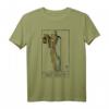 Der Einsiedler Tarot Card Vintage T-Shirt - Mystisches Esoterik-Shirt im Retro-Design, langlebig mit doppeltem Saum