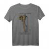 Der Einsiedler Tarot Card Vintage T-Shirt - Mystisches Esoterik-Shirt im Retro-Design, langlebig mit doppeltem Saum