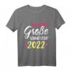 Kinder Ich werde eine Große Schwester 2022 Baby Ankündigungs T-Shirt – Süßes Design zur Schwangerschaftsverkündung für Mädchen, die große Schwester werden