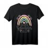 Kinder Große Schwester 2023 Boho Regenbogen Design für Mädchen T-Shirt – Perfekt als Ankündigungsgeschenk zur bevorstehenden Geburt