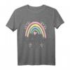 Kinder Große Schwester 2023 Boho Regenbogen Design für Mädchen T-Shirt – Perfekt als Ankündigungsgeschenk zur bevorstehenden Geburt