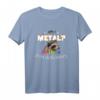 Bin ich Metall Nein Ich habe Eisenmangel Meme T-Shirt - Lustiges medizinisches Tiermotiv Geschenk für Anämie-Betroffene