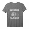 Eisenbahn Zug T-Shirt mit Spruch - Lustiges Geschenk für Lokführer, Eisenbahnfans und Zugsammler zu Weihnachten, Geburtstag und Jubiläum