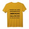Genieße das Leben in vollen Zügen Lokomotive Retro Eisenbahn T-Shirt – Perfekt für Lokführer, Zugfans und Pendler als Geschenk oder Freizeitoberteil