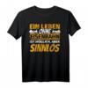 HapMonkey Zug T-Shirt - Lustiger Spruch für Eisenbahnfans, Trainspotter & Bahn Liebhaber