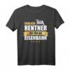 Eisenbahn Modelleisenbahn Modellbau Rentner Geschenk T-Shirt mit Spruch - Lustiges Hobby-Geschenk für Rentner & Eisenbahner in Rente