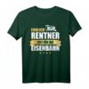 Eisenbahn Modelleisenbahn Modellbau Rentner Geschenk T-Shirt mit Spruch - Lustiges Hobby-Geschenk für Rentner & Eisenbahner in Rente