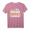 Eisenbahn Modelleisenbahn Modellbau Rentner Geschenk T-Shirt mit Spruch - Lustiges Hobby-Geschenk für Rentner & Eisenbahner in Rente