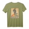 Vintage Eishockey T-Shirt für Fans und Spieler mit Maskenmotiv - Lustiges Hockey Shirt für Turniere, Geschenke & Fans
