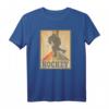 Vintage Eishockey T-Shirt für Fans und Spieler mit Maskenmotiv - Lustiges Hockey Shirt für Turniere, Geschenke & Fans
