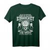 Eher Für Intelligente Leute - Lustiges Eishockey T-Shirt mit Totenschädel & Helm, Perfekt als Geschenk zu Weihnachten, Geburtstag oder Valentinstag