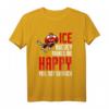 Hockey Team Winter - Puck Schläger Eishockeyspieler T-Shirt für Fans und Spieler, perfekte Wintersport Geschenkidee