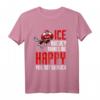 Hockey Team Winter - Puck Schläger Eishockeyspieler T-Shirt für Fans und Spieler, perfekte Wintersport Geschenkidee