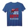 Hockey Team Winter - Puck Schläger Eishockeyspieler T-Shirt für Fans und Spieler, perfekte Wintersport Geschenkidee