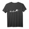 Eishockeyspieler Herzschlag Eishockey T-Shirt - Lustiges Geschenk für Fans, Spieler & Trainer