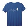 Herzschlag Herzfrequenz Herzlinie Eishockey T-Shirt – Perfektes Geschenk für Hockey Fans, Trainer & Mannschaften zu Geburtstag, Feier & Feiertagen