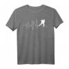 Herzschlag Herzfrequenz Herzlinie Eishockey T-Shirt – Perfektes Geschenk für Hockey Fans, Trainer & Mannschaften zu Geburtstag, Feier & Feiertagen