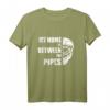Hockey Goalie T-Shirt mit Spruch 'My home is between the pipes' – Perfekt für Eishockey- und Feldhockeytorhüter zum Training, Spiel und Freizeit