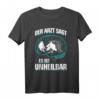 „...es ist unheilbar“ Eishockey Fan T-Shirt – Lustiges Geschenk für Eishockeyspieler & Fans zu Weihnachten, Geburtstag oder Valentinstag