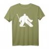 Eishockey Goalie T-Shirt mit Silhouette – Klassisches Design für Fans und Spieler, hochwertig verarbeitet