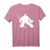 Eishockey Goalie T-Shirt mit Silhouette – Klassisches Design für Fans und Spieler, hochwertig verarbeitet