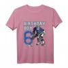 Kinder Eishockey-Motto zum 6. Geburtstag T-Shirt - Perfekt für Hockey Party & Geburtstagsgeschenke für Kleinkinder