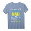 Eishockey Geschenk für Papa - Ice Hockey Dad T-Shirt mit lustigem Text, perfekt für Father's Day & Geburtstage für Hockey-Fans