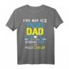 Eishockey Geschenk für Papa - Ice Hockey Dad T-Shirt mit lustigem Text, perfekt für Father's Day & Geburtstage für Hockey-Fans