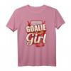 Hockeyspieler Goalie Girl Hockeyfan T-Shirt – Lustiges Eishockey Geschenk für Mädchen und Hockey-Enthusiastinnen