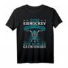 Cooles Eishockey Spieler T-Shirt – Geboren zum Eishockey, Perfektes Geschenk für Männer und Jungs, Teamkollegen & Fans