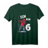 Ich bin 6 Jahre Eishockey T-Shirt – Tolles Geburtstagsgeschenk für Kinder zum 6. Geburtstag