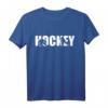 Eishockey Spieler T-Shirt – Klassisches Design mit Puck und Schlittschuh für Fans und Spieler