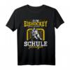 Zum Eishockey spielen geboren T-Shirt für Kinder - Lustiges Eishockey Design mit Spruch für Schulkinder