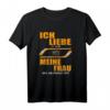 Ich liebe es, wenn meine Frau mich zum Eishockey lässt! T-Shirt – Lustiges Geschenk für Eishockeyspieler & Fans zum Geburtstag, Vatertag & Weihnachten