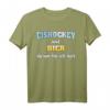 Lustiges Eishockey und Bier T-Shirt mit Spruch – Perfektes Geschenk für Fans, Team und Trainer