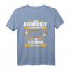 Zum Eishockey Spielen Geboren – Lustiges Geburtstags- & Weihnachtsgeschenk für Eishockeyspieler