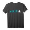 Eishockey Torwart I Goalie T-Shirt - Lustiges Evolution Geschenk für Eishockey Fans, Spieler & Trainer