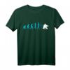 Eishockey Torwart I Goalie T-Shirt - Lustiges Evolution Geschenk für Eishockey Fans, Spieler & Trainer