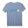Eishockey Torwart I Goalie T-Shirt - Lustiges Evolution Geschenk für Eishockey Fans, Spieler & Trainer