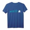 Eishockey Torwart I Goalie T-Shirt - Lustiges Evolution Geschenk für Eishockey Fans, Spieler & Trainer