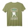 Herren Eishockey T-Shirt mit lustigem Spruch - Perfektes Geschenk für Eishockeyspieler, Fans und Trainer