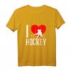 Ich liebe Eishockey & Inlinehockey Spieler T-Shirt – Lustiges Hockey Geschenk für Fans, Spieler & Familien zum Geburtstag, Weihnachten & Vatertag