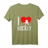 Ich liebe Eishockey & Inlinehockey Spieler T-Shirt – Lustiges Hockey Geschenk für Fans, Spieler & Familien zum Geburtstag, Weihnachten & Vatertag