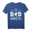 Eishockey Dad T-Shirt - Geschenk für Trainer, Coach & Vater zum Geburtstag, Feiertag oder Vereinsfeier