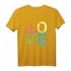 Damen Schlittschuh Eiskunstlauf Eislaufen LOVE Geschenk T-Shirt – Klassisch geschnitten, perfekt für Eiskunstlauf-Fans