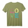 Damen Schlittschuh Eiskunstlauf Eislaufen LOVE Geschenk T-Shirt – Klassisch geschnitten, perfekt für Eiskunstlauf-Fans