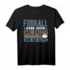 Fußball Kann Jeder Curling Nur Die Elite T-Shirt - Lustiges Winter-Sportmotiv für Curling- und Eisstockschießen-Fans