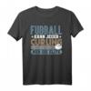 Fußball Kann Jeder Curling Nur Die Elite T-Shirt - Lustiges Winter-Sportmotiv für Curling- und Eisstockschießen-Fans