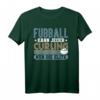 Fußball Kann Jeder Curling Nur Die Elite T-Shirt - Lustiges Winter-Sportmotiv für Curling- und Eisstockschießen-Fans